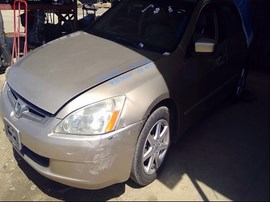 2003 HONDA ACCORD, GOLD, EX, 3.0, AT.  A25099